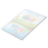 Whimsical Trees - 11" x 8,5" Notepad Notizblock (angewinkelt)