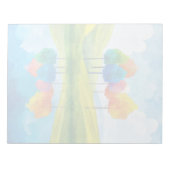 Whimsical Trees - 11" x 8,5" Notepad Notizblock (Vorderseite)