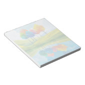 Whimsical Trees - 5,5" x 6" Notepad Notizblock (angewinkelt)