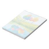 Whimsical Trees - 5,5" x 6" Notepad Notizblock (Rotiert)