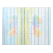 Whimsical Trees Lined - 11" x 8,5" Notepad Notizblock (Vorderseite)