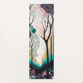 Whimsical Trees Yoga Mat Yogamatte (Vorderseite)