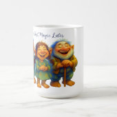 Whimsical Troll Coffee Gift for Cozy Mornings Kaffeetasse (Mittel)