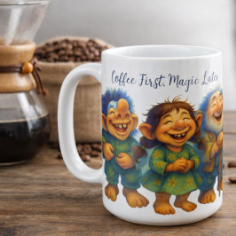 Whimsical Troll Coffee Gift for Cozy Mornings Kaffeetasse