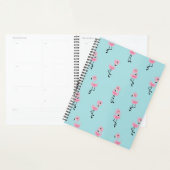 Whimsical tropical flamingos planer (Anzeige)
