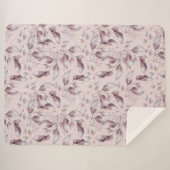 Whimsical Twilight Seamless Muster Sherpadecke (Vorderseite (Horizontal))