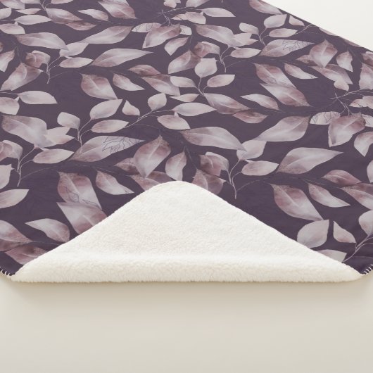 Whimsical Twilight Seamless Muster Sherpadecke (3/4)