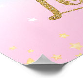 Whimsical Twinkle Twinkle Little Star Kinderzimmer Poster (Ecke)
