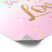 Whimsical Twinkle Twinkle Little Star Kinderzimmer Poster (Ecke)