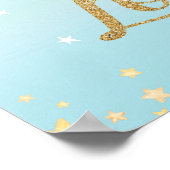 Whimsical Twinkle Twinkle Little Star Kinderzimmer Poster (Ecke)