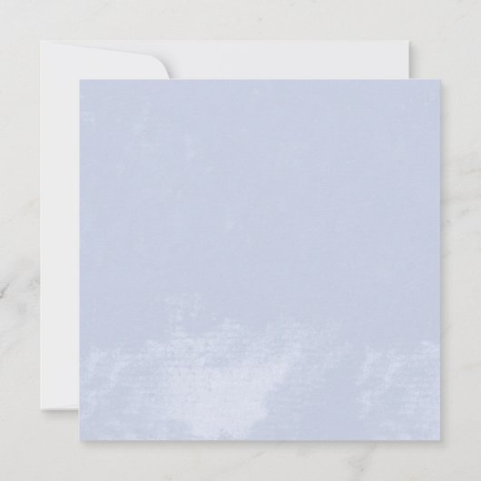 Whimsical Two Hearts Blue Brautparty Einladung (Rückseite)