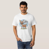 Whimsical und Bold Deer Lover Graphics T-Shirt (Vorne ganz)