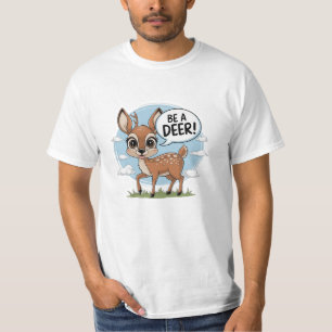 Whimsical und Bold Deer Lover Graphics T-Shirt