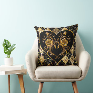 Whimsical und elegant Goth Kissen