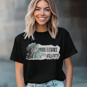 Whimsical und elegante Katze mit spielerischer Typ T-Shirt