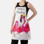 Whimsical und farbenfroh rosa Flamingo Schürze (InSitu)