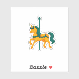 Whimsical Unicorn Baby Dusche Aufkleber