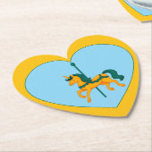 Whimsical Unicorn Baby Dusche Untersetzer (angewinkelt)