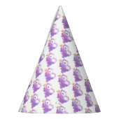 Whimsical Unicorn Geburtstag Partyhütchen (Links)