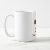 Whimsical Valentine Kids Illustration Kaffeetasse (Links)