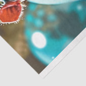 Whimsical Vibrancal Foto Hippo und Blase Decoupage Seidenpapier (Ausschnitt)