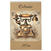 Whimsical Viktorianisch Steampunk Kalender (Titelbild)