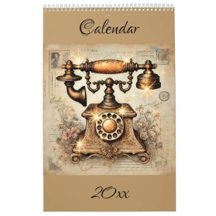 Whimsical Viktorianisch Steampunk Kalender
