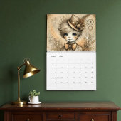 Whimsical Viktorianisch Steampunk Kalender