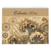 Whimsical Viktorianisch Steampunk Kalender (Titelbild)