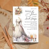 Whimsical Viktorianisch Wedding Dress Brautparty Einladung