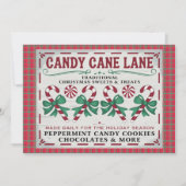 Whimsical Vintag Candy Cane (Vorderseite)