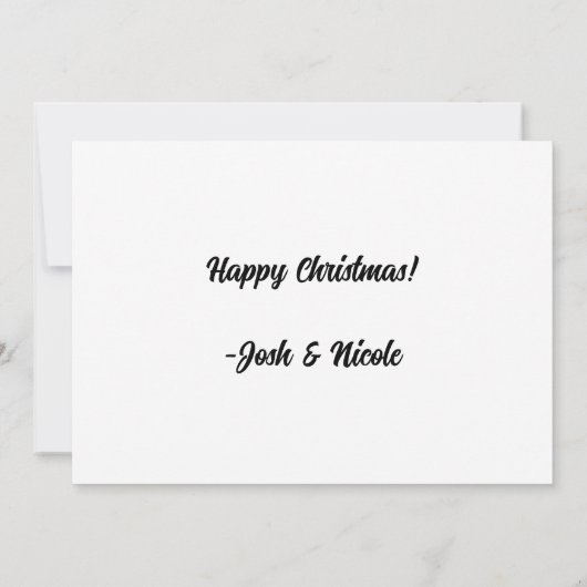 Whimsical Vintag Candy Cane (Rückseite)