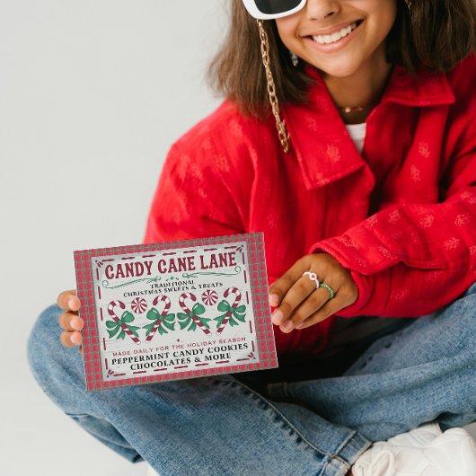 Whimsical Vintag Candy Cane