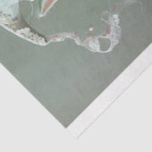 Whimsical Vintag Sophisticated Cat Decoupage Seidenpapier (Ausschnitt)