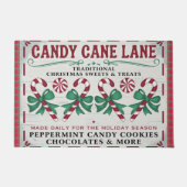 Whimsical Vintage Weihnachten Fußmatte (Vorderseite)