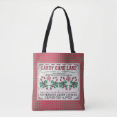 Whimsical Vintage Weihnachten Tasche (Vorderseite)