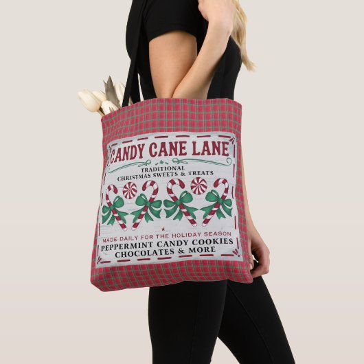 Whimsical Vintage Weihnachten Tasche (Von Nahem)