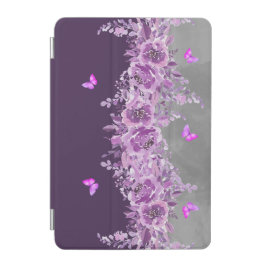 Whimsical Violet Butterfly ipad Mini Cover