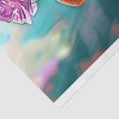 Whimsical Walrus Hippo Decoupage Seidenpapier (Ausschnitt)