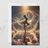 Whimsical Water Dance Party Invitation | Mermaid / Einladung (Vorderseite)