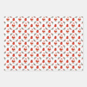 Whimsical Watercolor Christmas | Holiday Geschenkpapier Set (Vorderseite 2)