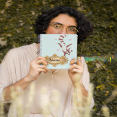 Whimsical Watercolor Dancing Raccoon" Artist Noteb Planer