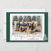 Whimsical Watercolor Festivals Bäume Weihnachten F (Vorderseite)