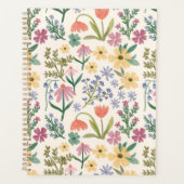 Whimsical Watercolor Handgezeichnet Botanisches Mu Planer (Vorderseite)