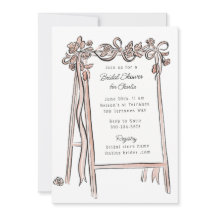 Whimsical Watercolor Handgezeichnet Schild-Brautpa