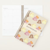 Whimsical Watercolor Ice Cream Scoops Planner Planer (Anzeige)