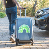 Whimsical Watercolor Painbow Aufkleber (Koffer Insitu)