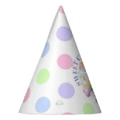 Whimsical Watercolor Pastel Candyland Birthday Partyhütchen (Links)