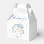Whimsical Watercolor Rainbow Baby Dusche Geschenkschachtel (Vorderseite)