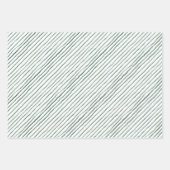 Whimsical Watercolor Weihnachtsbilder Geschenkpapier Set (Vorderseite 3)